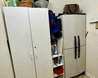 Full storage cabinets