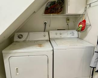 Admiral dryer, Amana washer