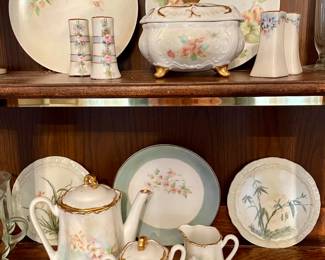 Floral China done by China Painting 