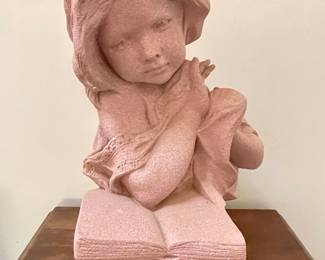 Austin Sculptures "Entranced" Girl with book