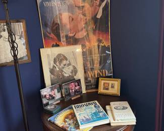 Gone with the wind poster and other