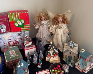 Lots of holiday decor