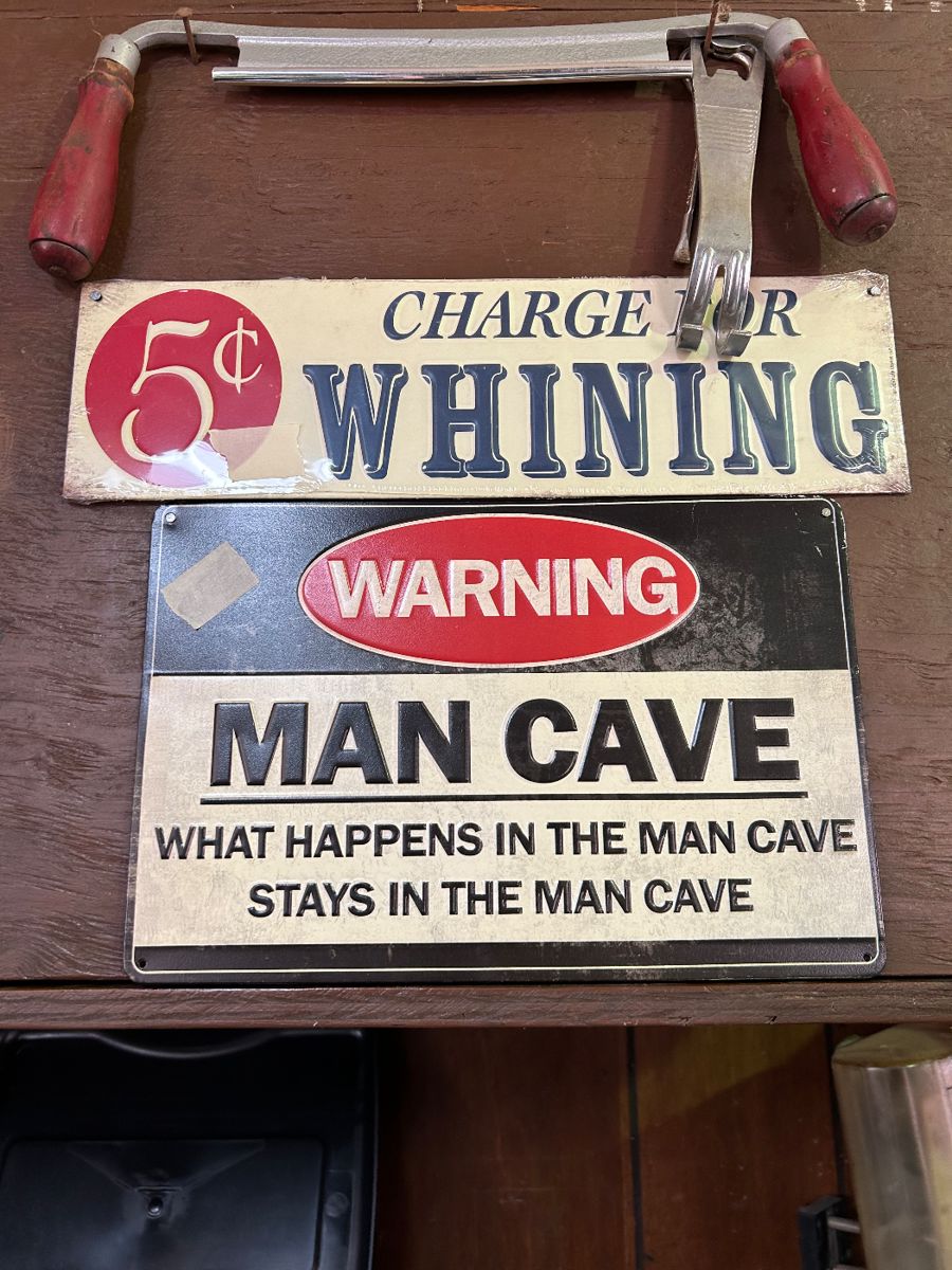 Metal signs