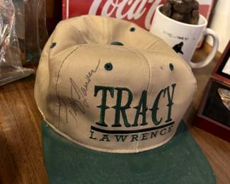Tracy Lawrence autographed cap