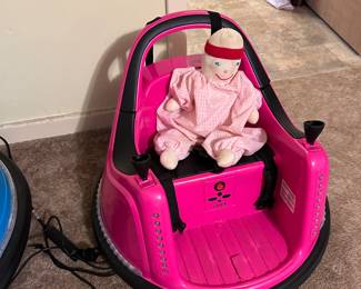 Battery operated bumper car
