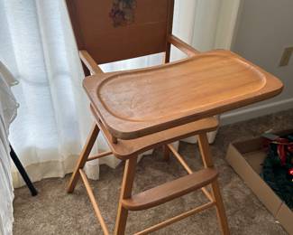 Vintage high chair