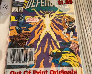 Vintage comic books