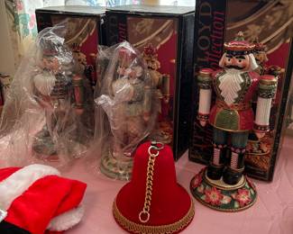 Fitz and Floyd nutcrackers