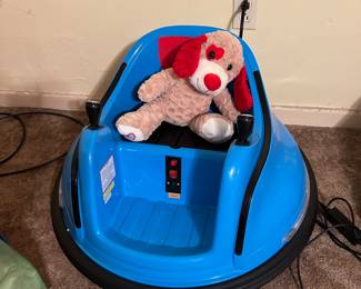 Battery operated bumper car