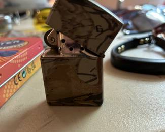 Camo zippo lighter