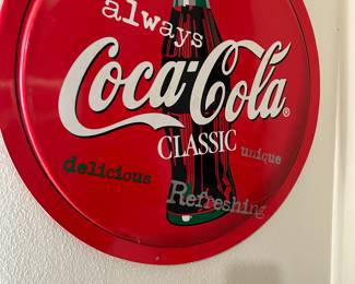 Metal sign