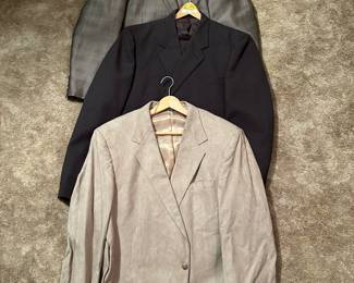 Mens suit jackets and slacks