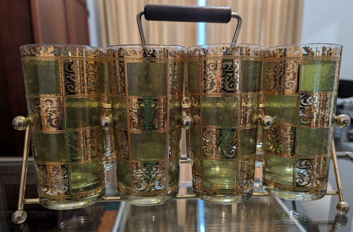 Culver Glasses Caddy