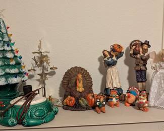 Vintage Christmas, Lighted Tree