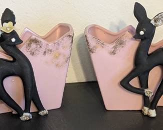 Lefton Deer Planters