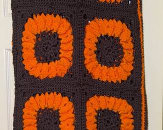 Vintage Crochet Bedspread/Throw