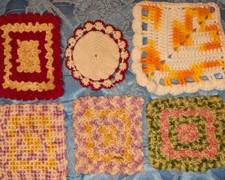 Crocheted Hot Pads