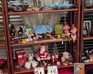 Vintage Christmas, Red Wing, Flamingos, Cutie