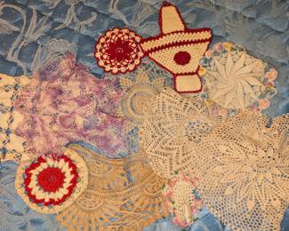 Crocheted Doilies 