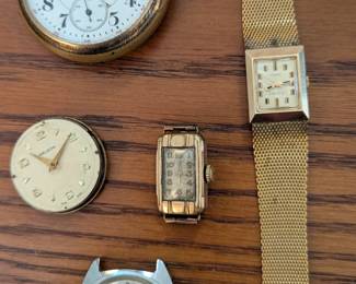 Watches, Elgin, Timex, Pocket Watches
