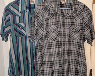 Ely Cattleman Western Pearl Snap Shirts