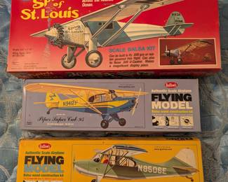 Vintage Models, Spirit of St. Louis, Flying Model