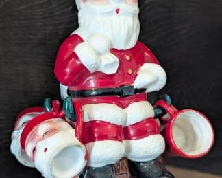 Vintage Santa Decanter & Cups
