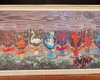 12 Days of Christmas Glasses