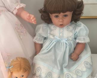 More lovely collectible dolls! They are all in absolutely superb mint condition and are made by multiple companies! Many come out their original paperwork and boxes!