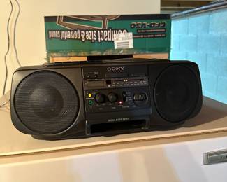 Brand New! We took out of the box to photograph, and to listen to some tunes!