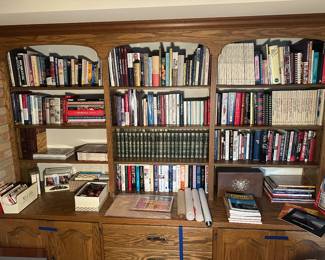 We’re now in the family room. There are hundreds of impeccably clean near mint condition books!