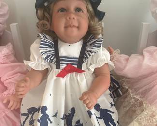 More lovely collectible dolls! They are all in absolutely superb mint condition and are made by multiple companies! Many come out their original paperwork and boxes!