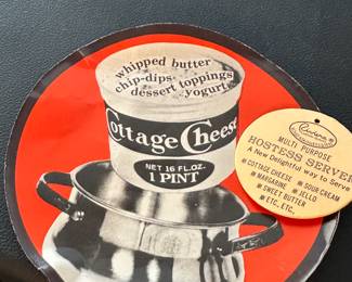 There are a lot of great little MCM side, serving pieces for buffets or for parties. Most of them have never been opened or used!