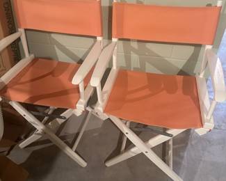 Two sweet Directors chairs in mint condition!