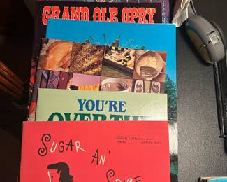This is a small gathering of vintage program programs! A program from queen for a day television program, the grand old Opry and others!
