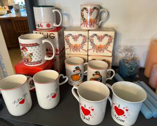 Valentine's, Halloween and general mugs!