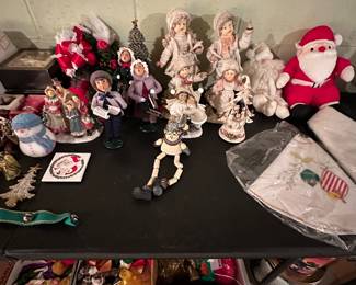 Lots of vintage Christmas stuff