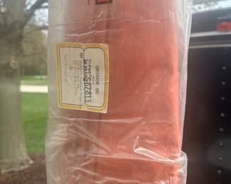 And there’s the packaging with label for the umbrella
