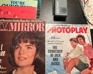 Lots of photo play magazines which were made specifically for fans of film and celebrities!