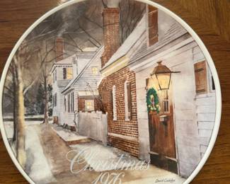 This is one of FOUR Smuckers Collectors Plates! They are just lovely and are marked on the back. We have 1974 1975, 1976 and 1977.