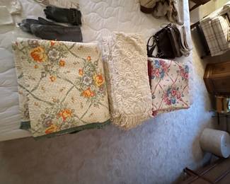 One more shot of the quilts in the Chanel beds