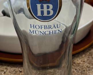 Beer Glass Hofbrau Munchen