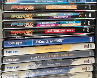 Workout DVD's 