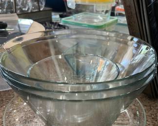 Glass Salad Bowls 