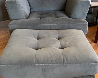 Ashley Chair and Ottoman