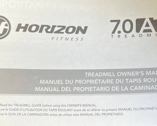 Horizon 7.0 AT Treadmill 