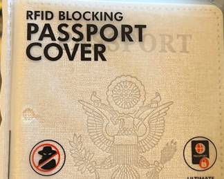 RFID Blocking Passport Cover 