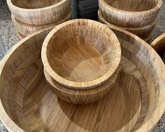 Wood Salad Set