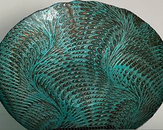 Decorative Glass Plate 