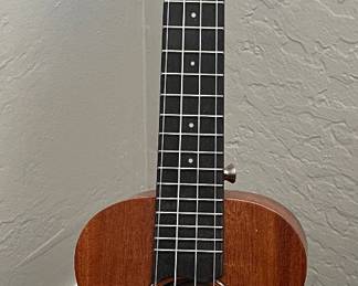 Ukulele w Stand and Case 